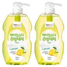 탐사 베이킹소다 주방세제 레몬향, 780ml, 2개