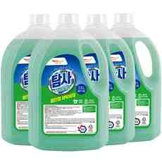 탐사 클린젤 액체 세탁세제 일반드럼 겸용, 2.5L, 4개