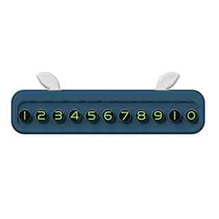 다퍼남 판타토1 동물 모양 주차번호판 DPN-PANTATO1, 다크블루, 1세트