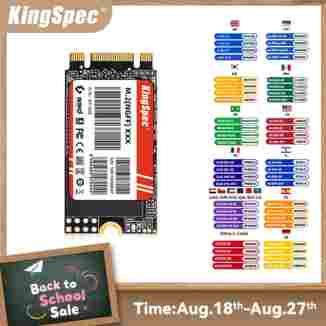 KingSpec M.2 SATA SSD SATA3 128GB 256gb 512 gb HDD 2242mm NGFF M2 SATA 1tb 2tb 120gb 240gb 노트북 Destop Thinkpad 용 하드 드라이브