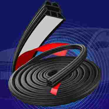 5 미터/세트 자동차 씰 스트립 3 레이어 두꺼운 씰링 스트립 범용 방음 날씨 스트립 방음 액세서리