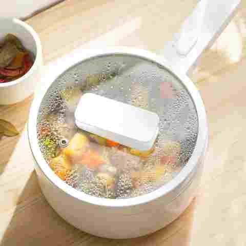 멀티쿠커 코켄 포텐 코켄 기구, 1.5L 전기 냄비 팬, 들러붙지 않는 Gekookt 스티머 슬로우쿠커, Voor thuis, 700W