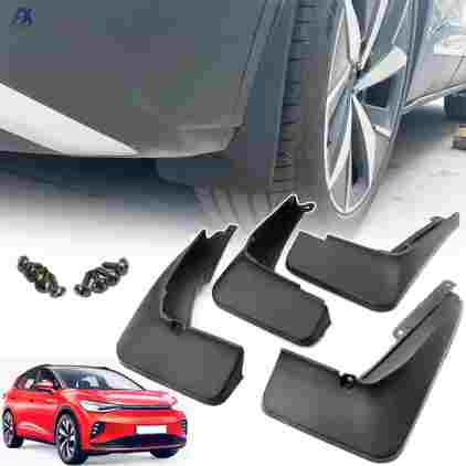 폭스바겐 ID.4 ID.5 ID4 ID5 EV 2020 2021 2022 2023-2025용 머드 플랩 스플래시 가드 머드가드 머드플랩 앞뒤 펜더 자동차 스타일링 (4개)